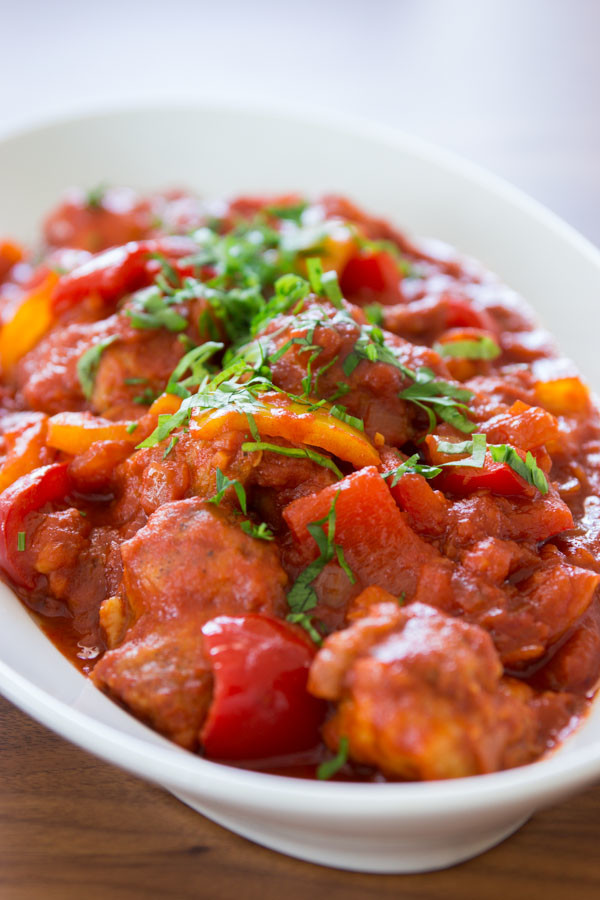 Chicken & Pepper Stew Wisconsin Public Radio